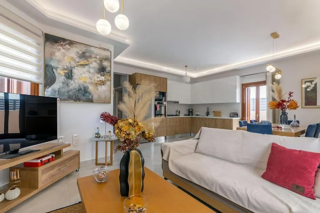 Apartment Luxury Four Season Villa By The Sea Gazi Greece